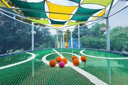 Machine‑Woven Net Trampoline